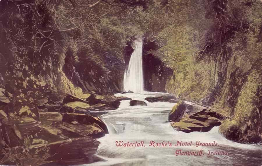 Ireland Cork Glengariff Waterfall A4 Photo Print