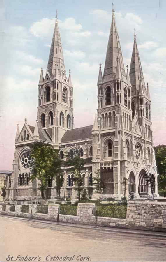 Ireland Cork St Finbars Cathedral A4 Photo Print