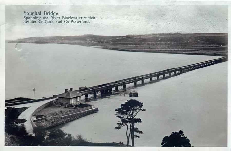 Ireland Cork Waterford Youghal Bridge 1933 A4 Photo Print