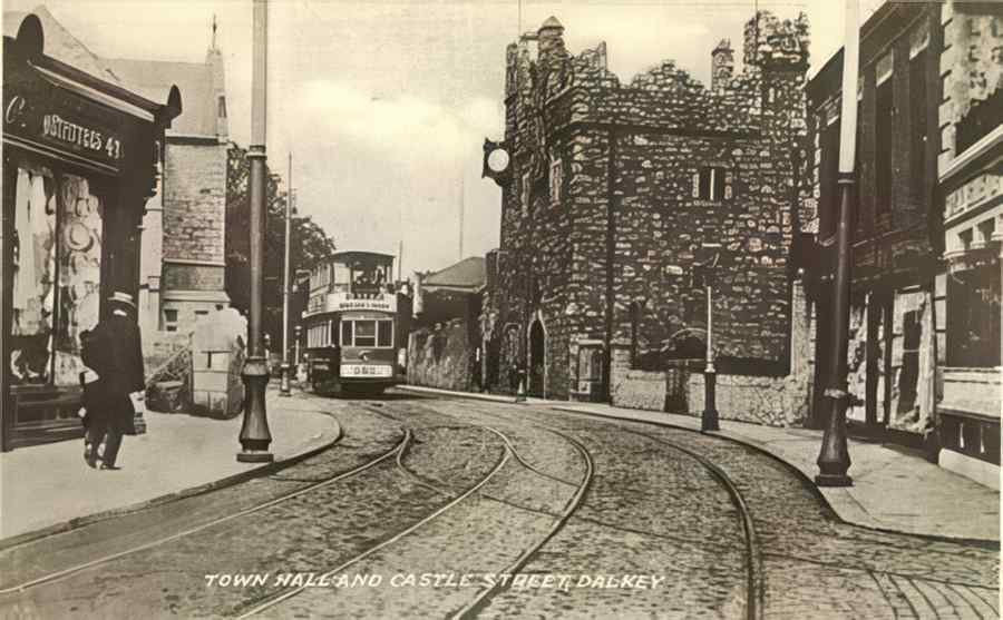 Ireland Dalkey Town Hall Castle St A4 Photo Print
