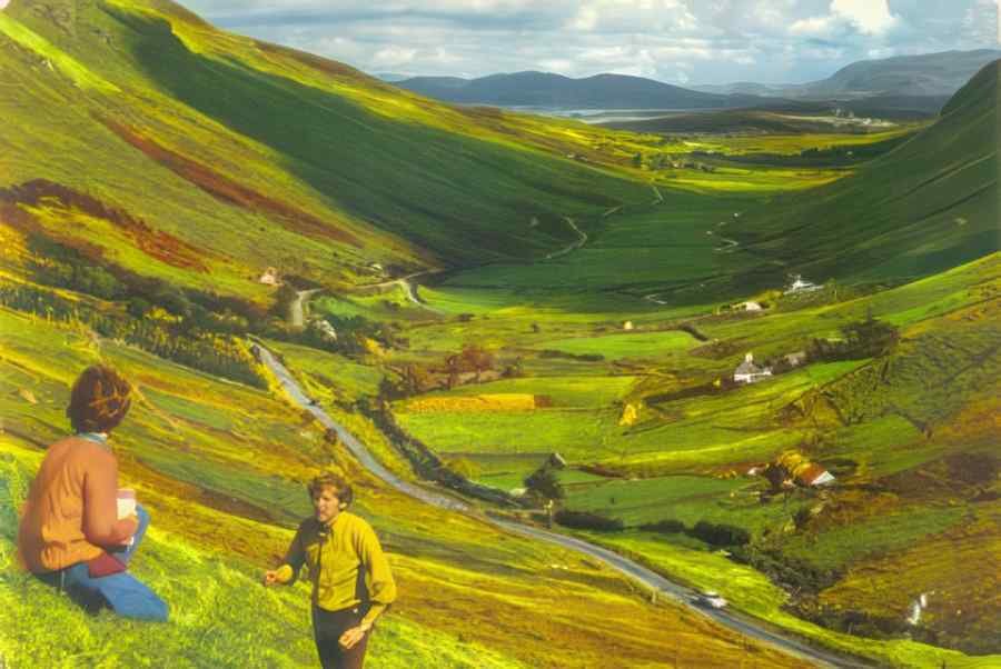 Ireland Donegal Ardara Glengesh Pass A4 Photo Print