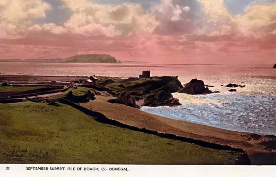 Ireland Donegal Isle Of Doagh A4 Photo Print