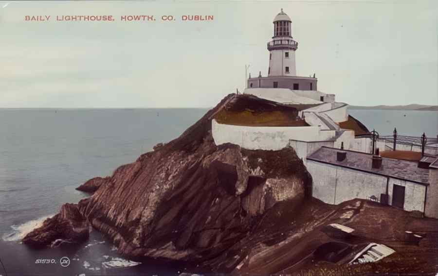 Ireland Dublin Baily Lighthouse Howth A4 Photo Print
