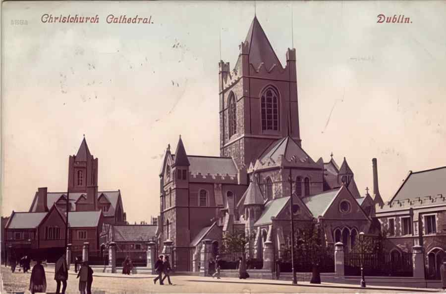 Ireland Dublin Christchurch Cathedral A4 Photo Print