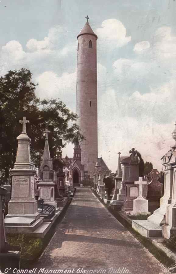 Ireland Dublin O'connell Monument A4 Photo Print