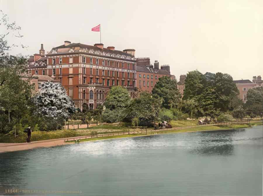 Ireland Dublin Shelbourne Hotel A4 Photo Print