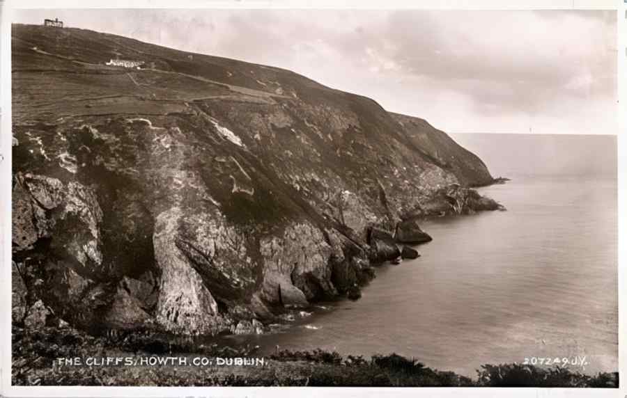 Ireland Dublin The Cliffs Howth A4 Photo Print