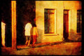 Ireland Emerald Isle 017012 Street Scene, Dingle A4 Limited Edition Watercolour Print