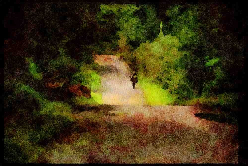 Ireland Emerald Isle 017038 Wicklow Mountain Road Scene A4 Limited Edition Watercolour Print