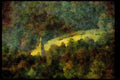 Ireland Emerald Isle 017057 Tower, Wicklow Mountains A4 Limited Edition Watercolour Print