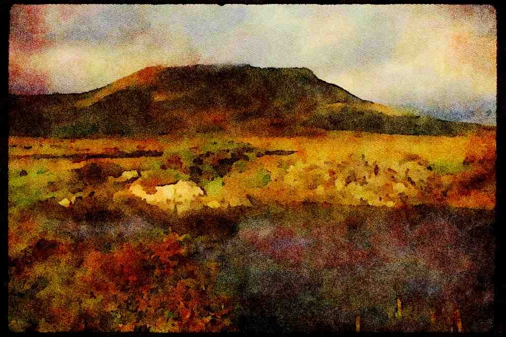 Ireland Emerald Isle 017064 Connamara Landscape A4 Limited Edition Watercolour Print