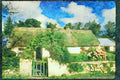 Ireland Emerald Isle 017089 House Near Dingle A4 Limited Edition Watercolour Print