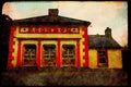 Ireland Emerald Isle 017096 Storefront South Of Cashel A4 Limited Edition Watercolour Print