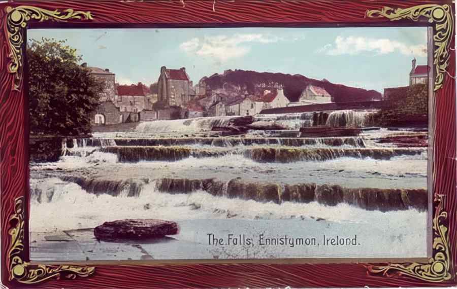 Ireland Ennistymon The Falls A4 Photo Print