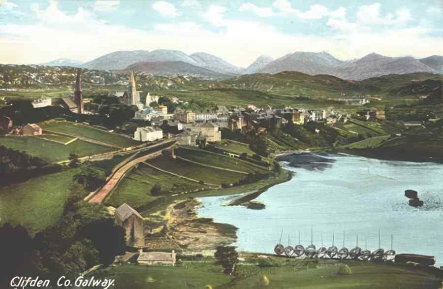 Ireland Galway Clifden A4 Photo Print