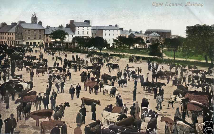 Ireland Galway Eyre Square A4 Photo Print