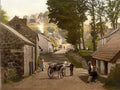 Ireland Glencoe Village A4 Photo Print
