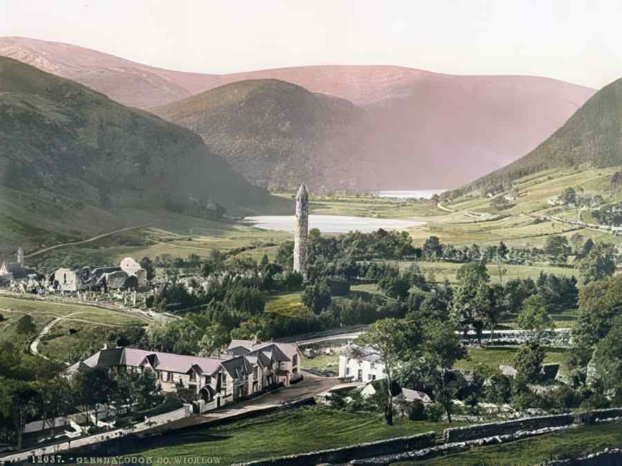 Ireland Glendalough Ii A4 Photo Print