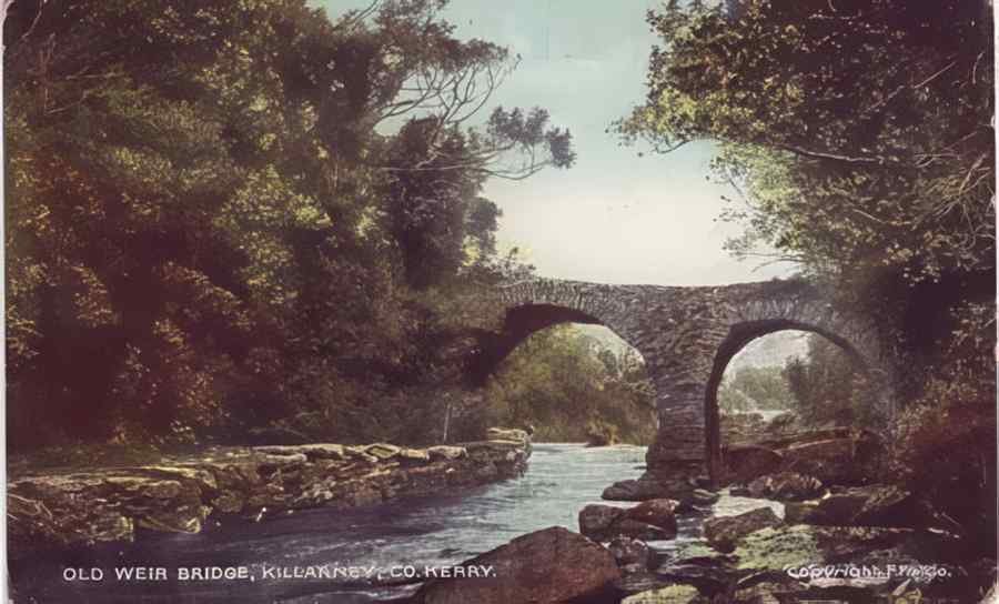 Ireland Kerry KillarneyWeir Bridge A4 Photo Print