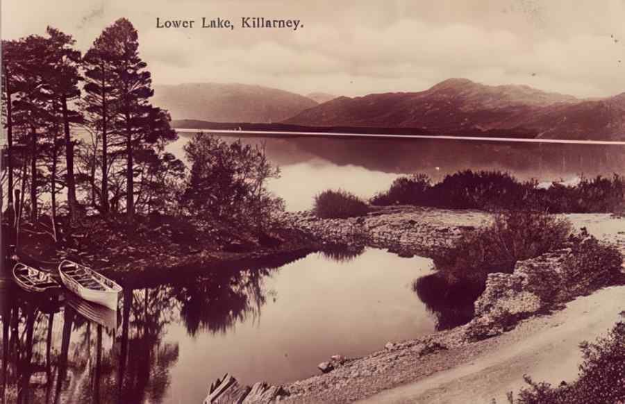 Ireland Killarney Lower Lake A4 Photo Print