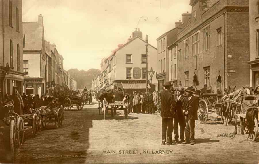 Ireland Killarney Main St Fair Day A4 Photo Print