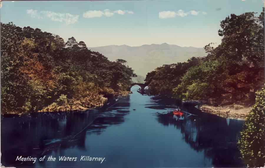 Ireland Killarney Meeting Of The Waters A4 Photo Print