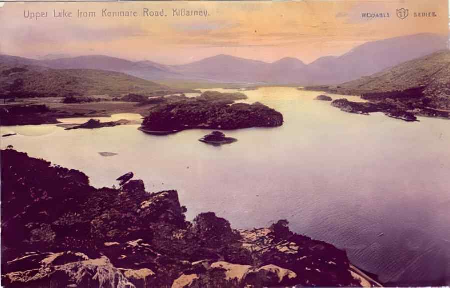 Ireland Killarney Upper Lake A4 Photo Print