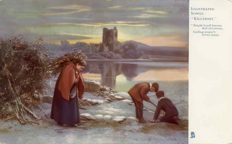 Ireland Killarney Winter Song A4 Photo Print