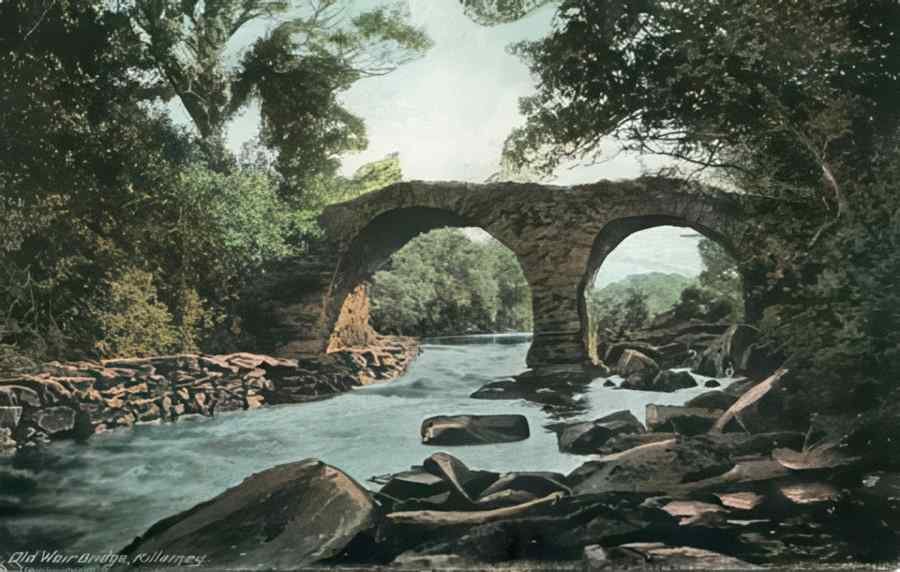 Ireland KillarneyWeir Bridge Iii A4 Photo Print