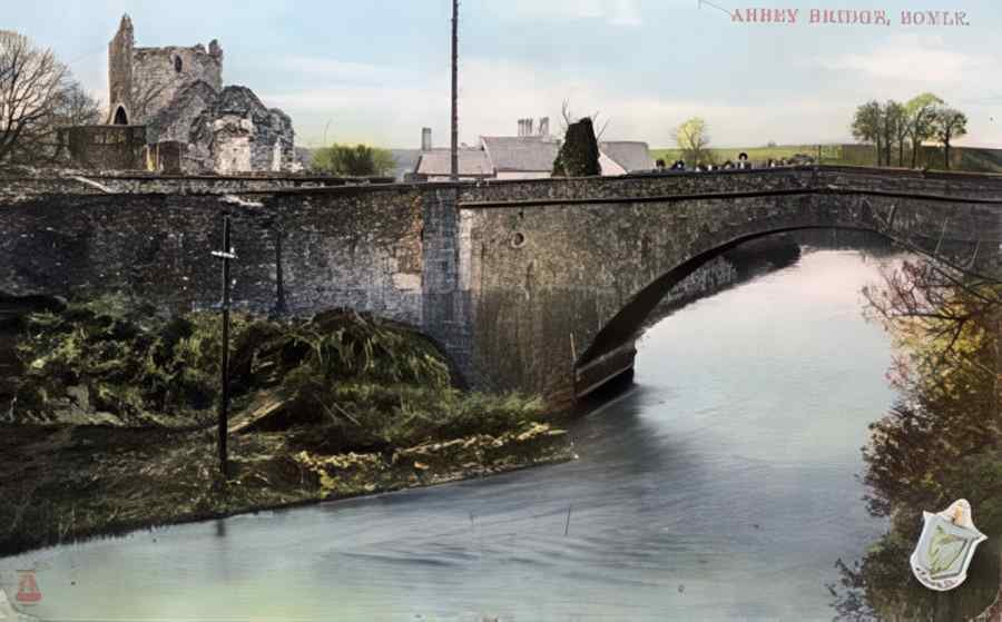 Ireland Roscommon Abbey Bridge Boyle A4 Photo Print