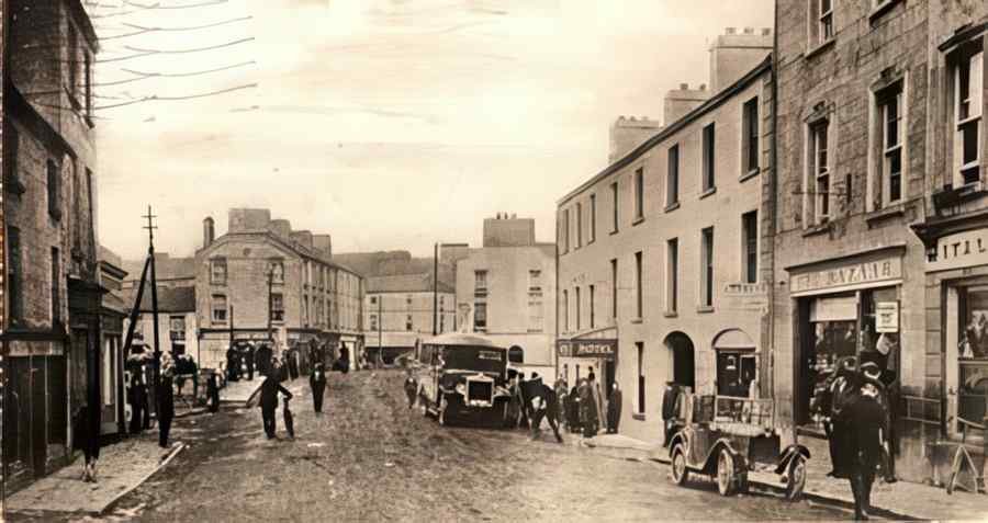 Ireland Roscommon Bridge St Boyle 1930 A4 Photo Print