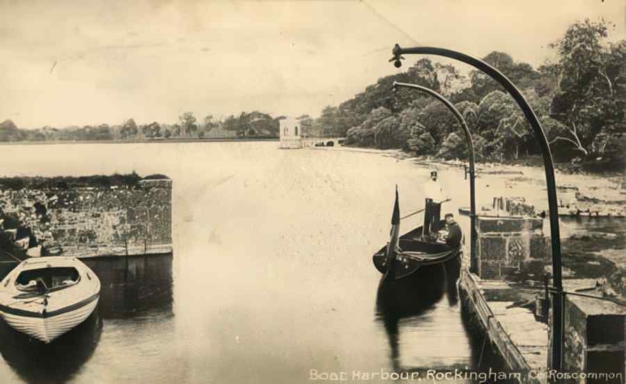 Ireland Roscommon Rockingham Boat Harbour A4 Photo Print