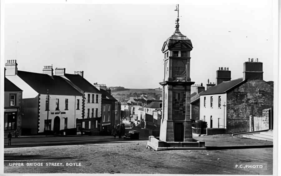 Ireland Roscommon Upper Bridge St Boyle 1930 A4 Photo Print