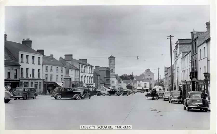 Ireland Thurles Liberty Square A4 Photo Print