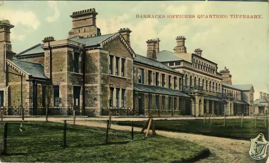 Ireland Tipperary Barracks Officers Quarters A4 Photo Print