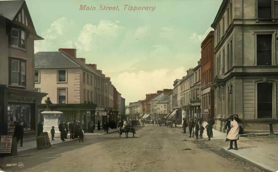 Ireland Tipperary Main St Iii A4 Photo Print