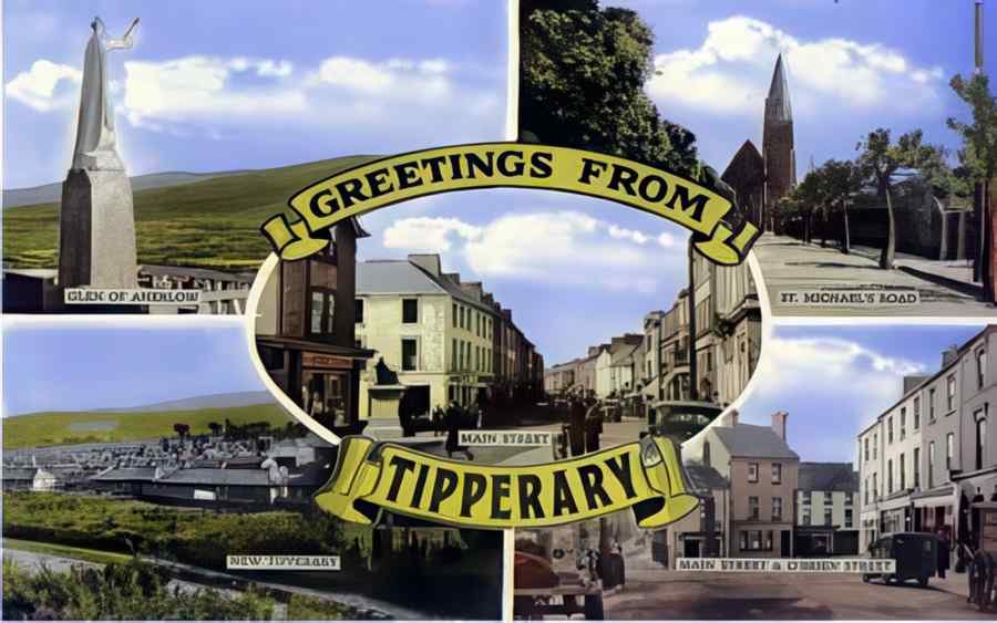 Ireland Tipperary Multiview A4 Photo Print