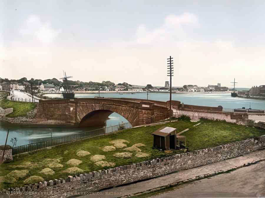 Ireland Waterford Dungarvan Harbour A4 Photo Print
