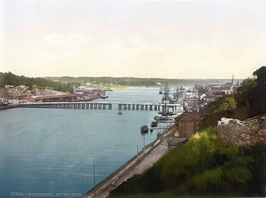 Ireland Waterford River Suir A4 Photo Print