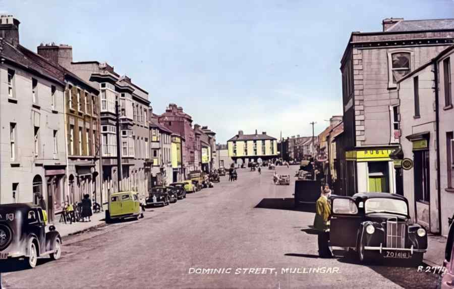 Ireland Westmeath Mullingar Dominic St A4 Photo Print