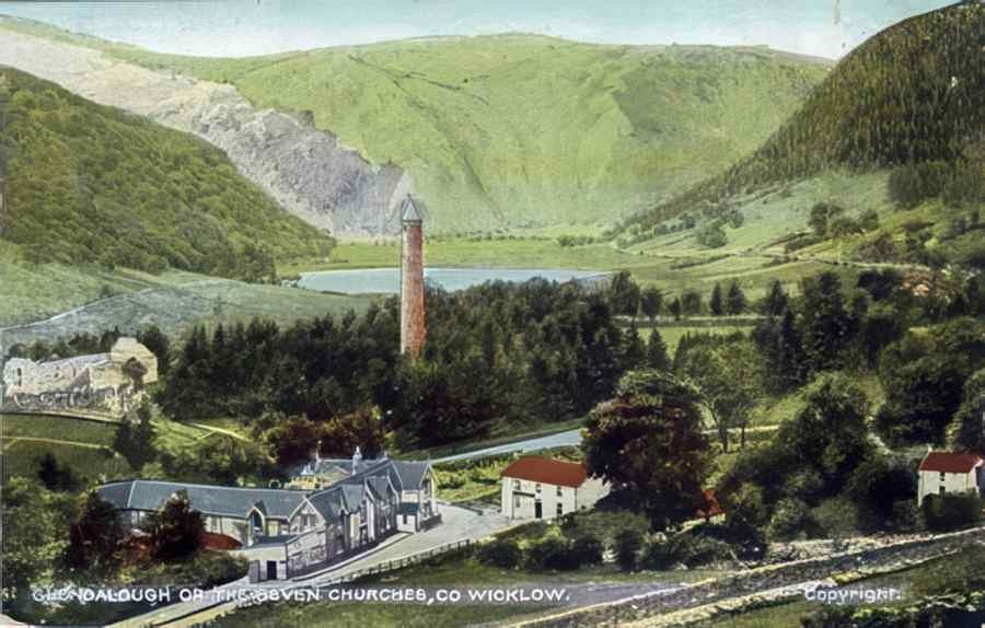 Ireland Wicklow Glendalough A4 Photo Print