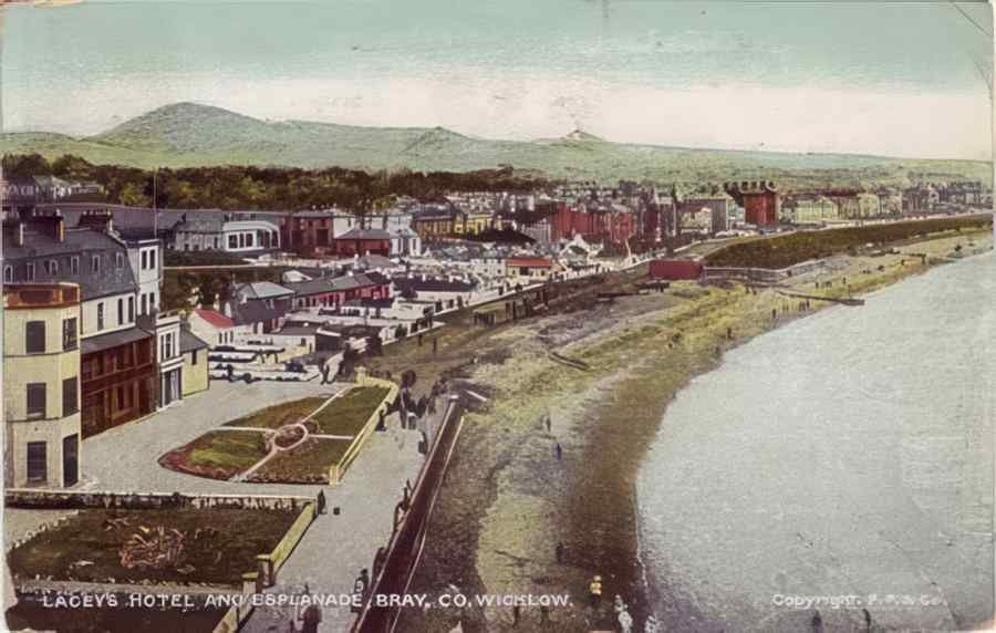 Ireland Wicklow Laceys Hotel Bray A4 Photo Print
