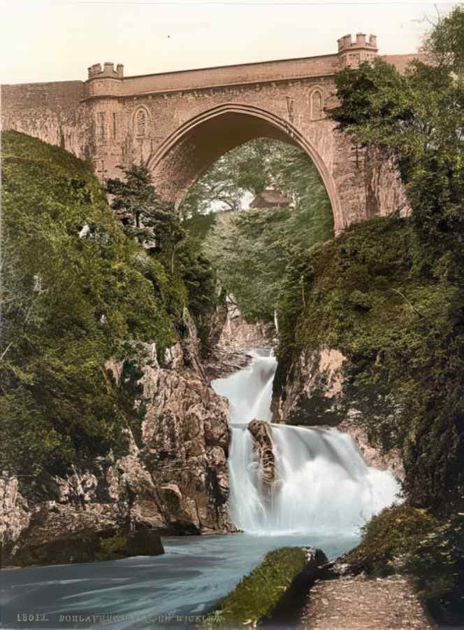 Ireland Wicklow Poulaphuca Fall A4 Photo Print