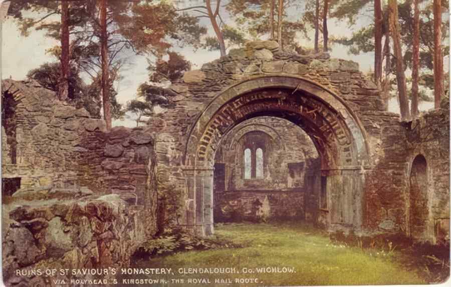 Ireland Wicklow St Saviours Ruins A4 Photo Print