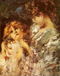 Irolli Vincenzo Mother And Child A4 Photo Print