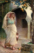 Isaac Snowman The Water Carrier A4 Photo Print