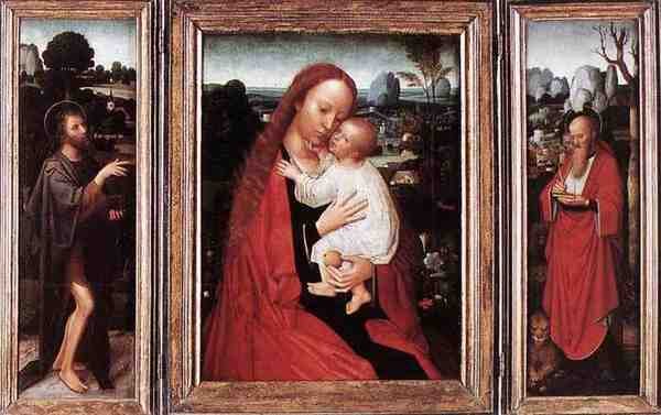 Isenbrant Adriaen Triptych A4 Photo Print