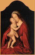 Isenbrant Adriaen Virgin And Child A4 Photo Print