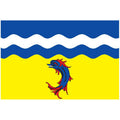 Isere Dep Flag N2951 A4 Photo Print
