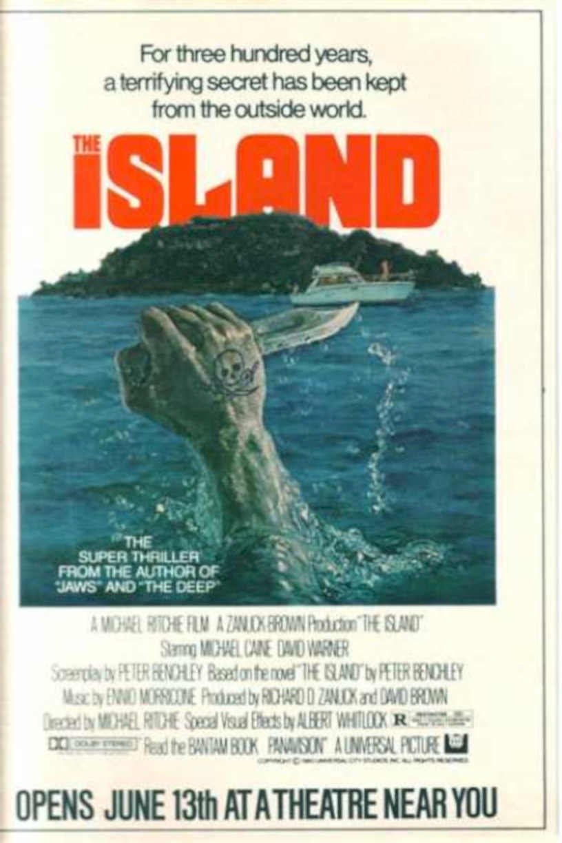 Island Skull Wave Vintage Retro Advert Ads A4 Photo Print